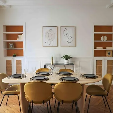 Apartamento Charming 3 Bedroom Haussmannien In 17th *