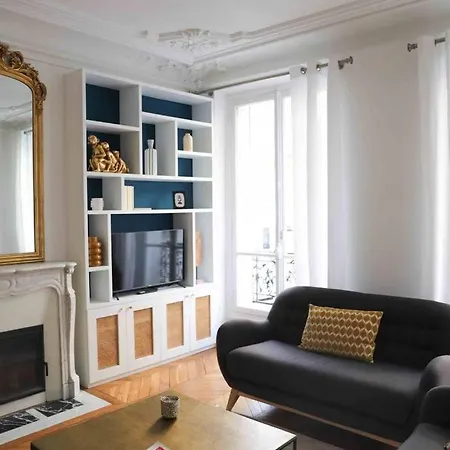 Apartamento Charming 3 Bedroom Haussmannien In 17th